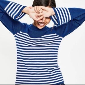 Boden 100% Wool Mock Neck Sweater size XS
